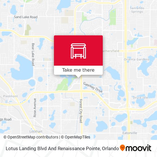 Lotus Landing Blvd And Renaissance Pointe map