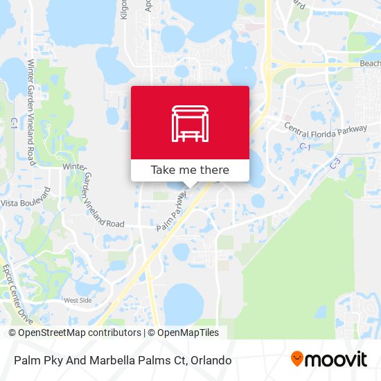 Palm Pky And Marbella Palms Ct map