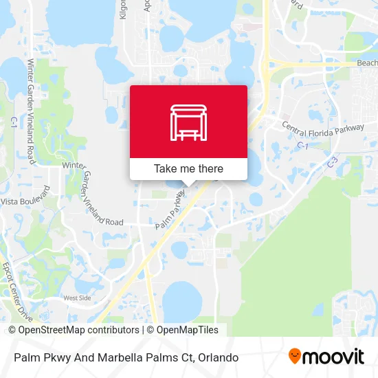 Mapa de Palm Pkwy And Marbella Palms Ct