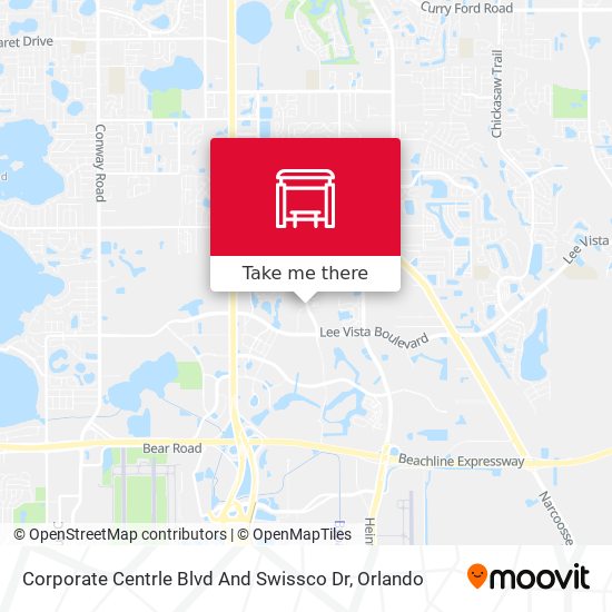 Corporate Centrle Blvd And Swissco Dr map