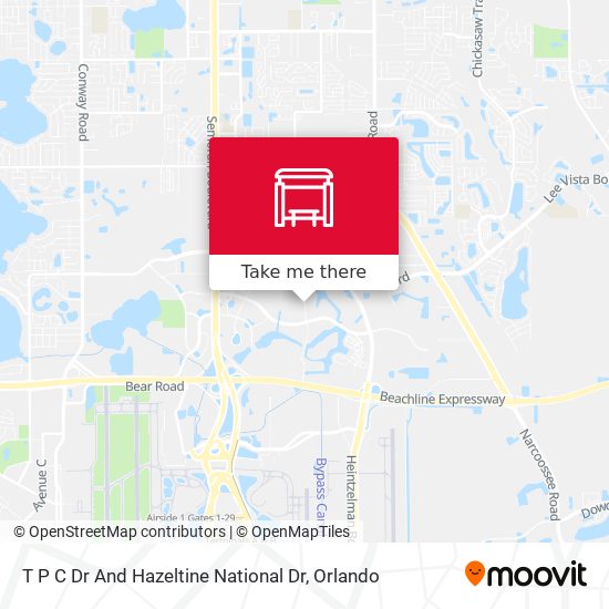 T P C Dr And Hazeltine National Dr map