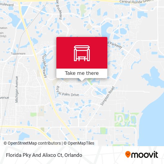 Florida Pky And Alixco Ct map
