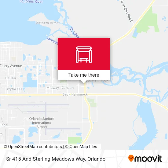 Mapa de Sr 415 And Sterling Meadows Way