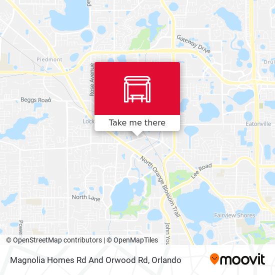 Magnolia Homes Rd And Orwood Rd map