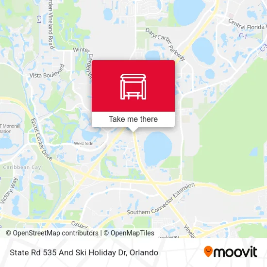 State Rd 535 And Ski Holiday Dr map