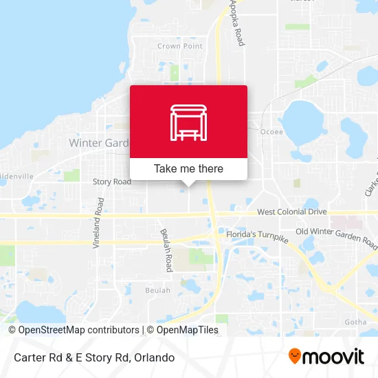 Carter Rd & E Story Rd map