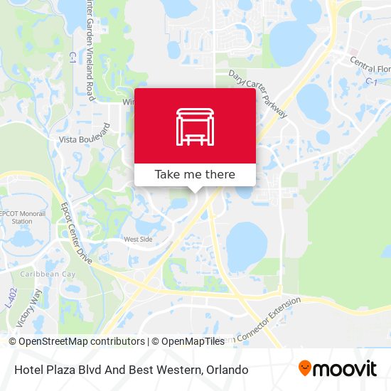 Hotel Plaza Blvd And Best Western map