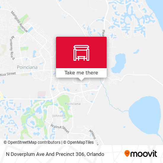 Mapa de N Doverplum Ave And Precinct 306