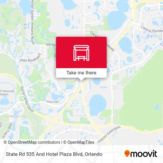 Mapa de State Rd 535 And Hotel Plaza Blvd