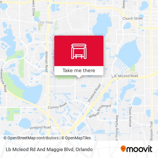 Lb Mcleod Rd And Maggie Blvd map