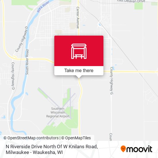 N Riverside Drive North Of W Knilans Road map