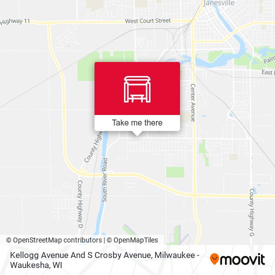 Mapa de Kellogg Avenue And S Crosby Avenue