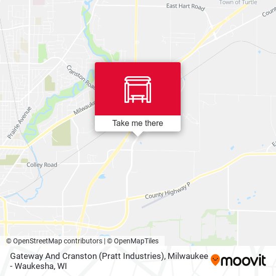 Mapa de Gateway And Cranston (Pratt Industries)