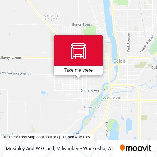 Mckinley And W Grand map