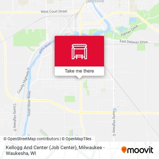 Mapa de Kellogg And Center (Job Center)