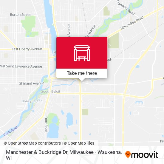 Manchester & Buckridge Dr map