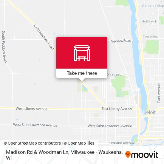 Madison Rd & Woodman Ln map