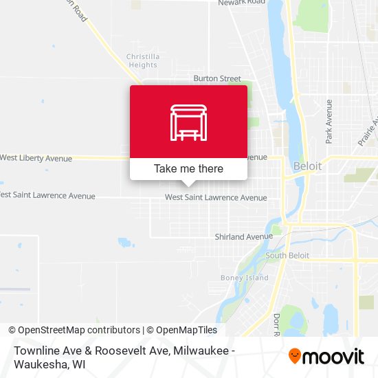 Mapa de Townline Ave & Roosevelt Ave