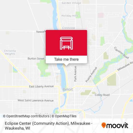 Mapa de Eclipse Center (Community Action)