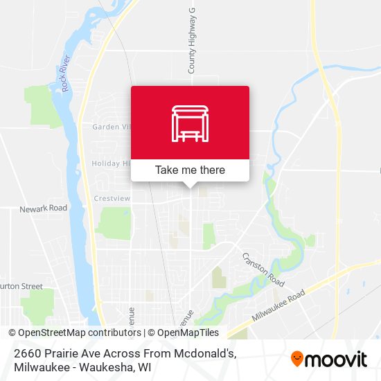 Mapa de 2660 Prairie Ave Across From Mcdonald's