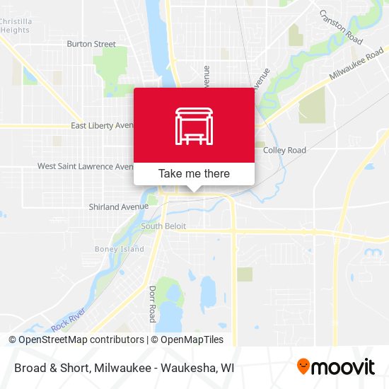 Broad & Short map