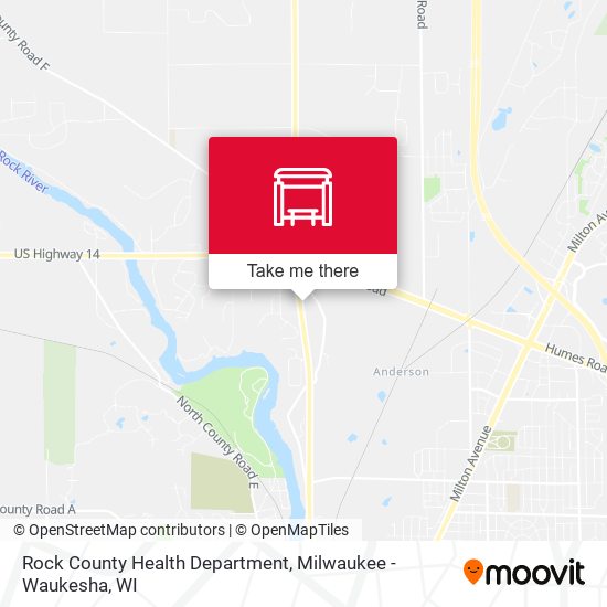 Mapa de Rock County Health Department