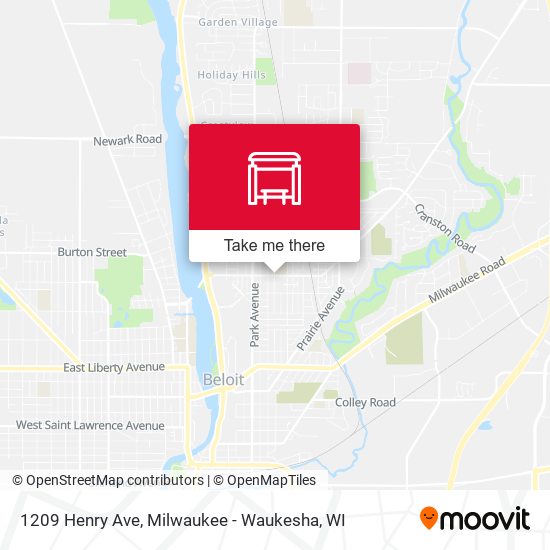 1209 Henry Ave map