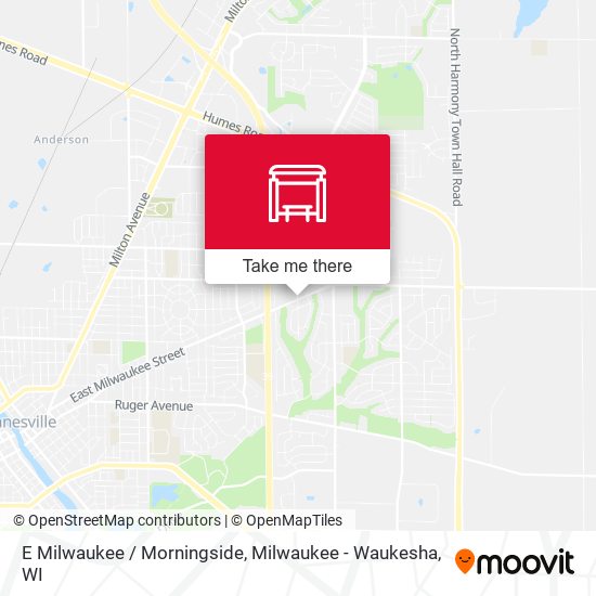 E Milwaukee / Morningside map