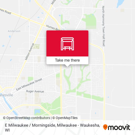 Mapa de E Milwaukee / Morningside