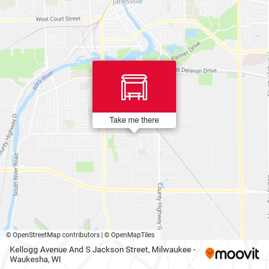 Kellogg Avenue And S Jackson Street map