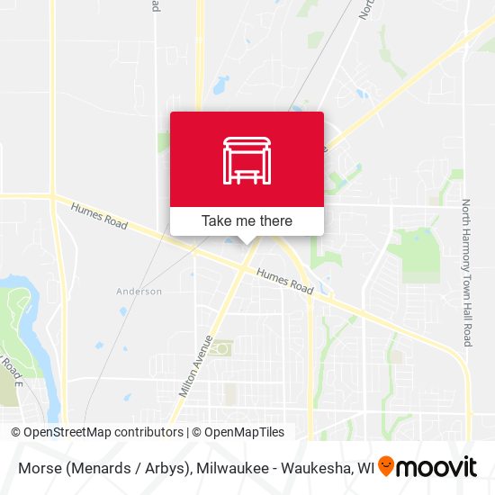 Morse (Menards / Arbys) map