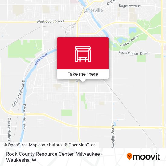 Mapa de Rock County Resource Center