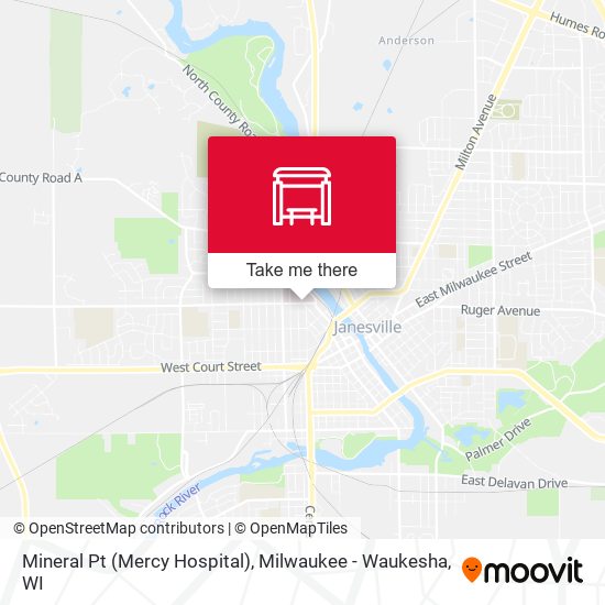 Mapa de Mineral Pt (Mercy Hospital)