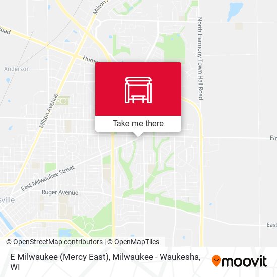 Mapa de E Milwaukee (Mercy East)