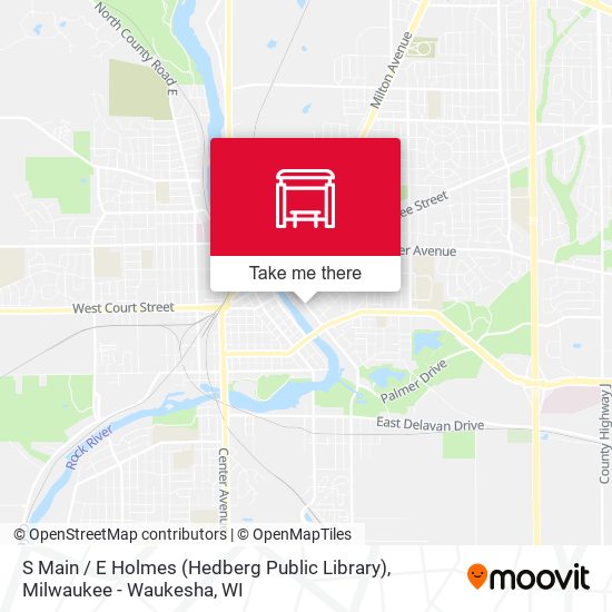 Mapa de S Main / E Holmes (Hedberg Public Library)