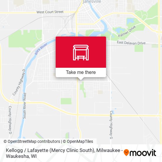 Mapa de Kellogg / Lafayette (Mercy Clinic South)