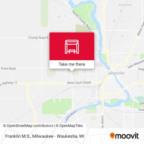 Franklin M.S. map