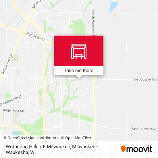 Mapa de Wuthering Hills / E Milwaukee