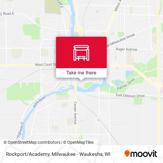 Rockport/Academy map