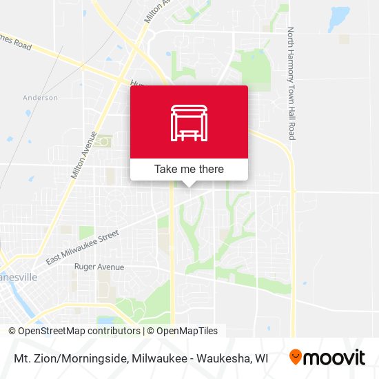 Mt. Zion/Morningside map