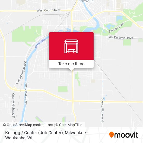 Kellogg / Center (Job Center) map