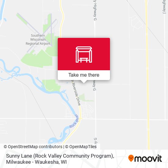 Mapa de Sunny Lane (Rock Valley Community Program)