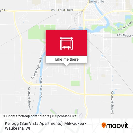 Kellogg (Sun Vista Apartments) map