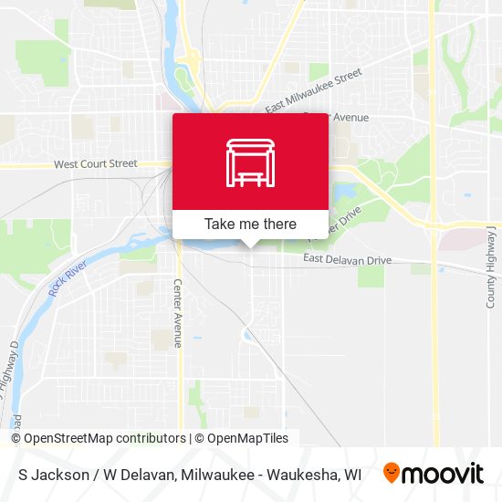 Mapa de S Jackson / W Delavan
