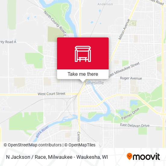 N Jackson / Race map