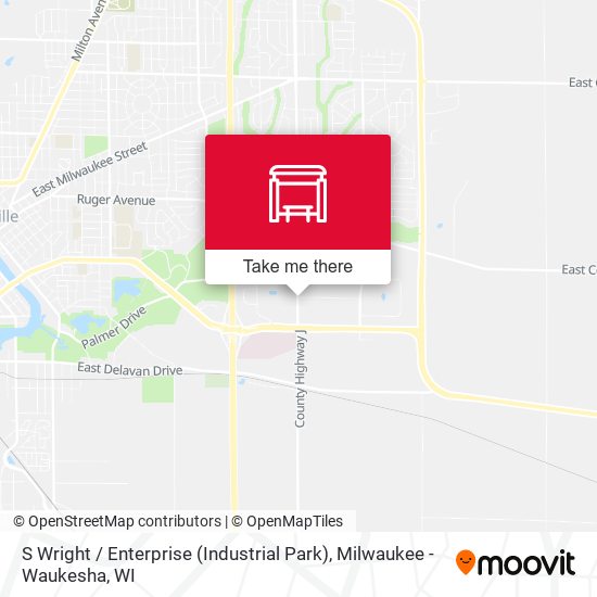 S Wright / Enterprise (Industrial Park) map