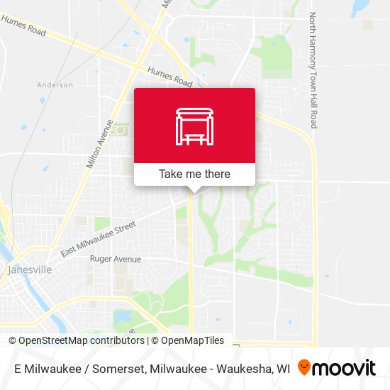 Mapa de E Milwaukee / Somerset