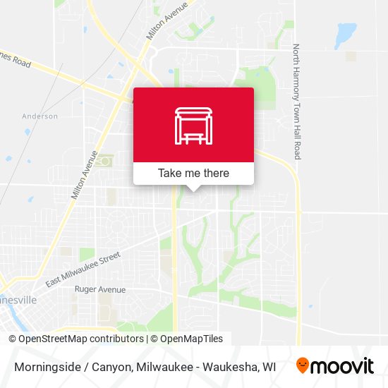 Morningside / Canyon map