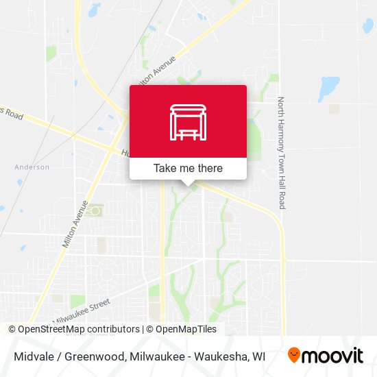 Mapa de Midvale / Greenwood