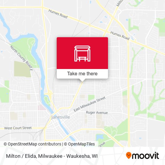 Milton / Elida map